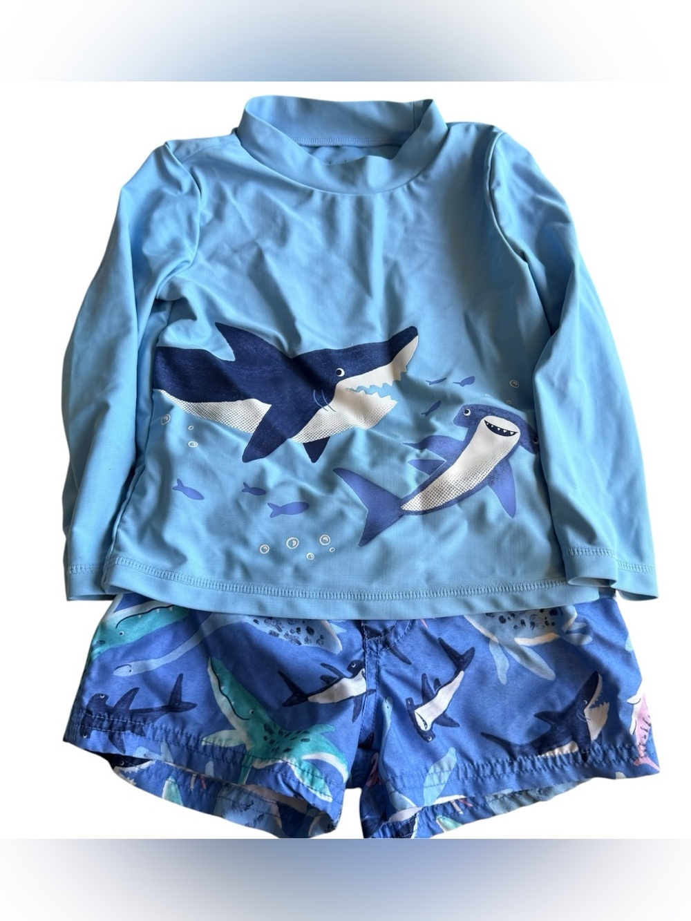 Carter’s Blue Swim Set